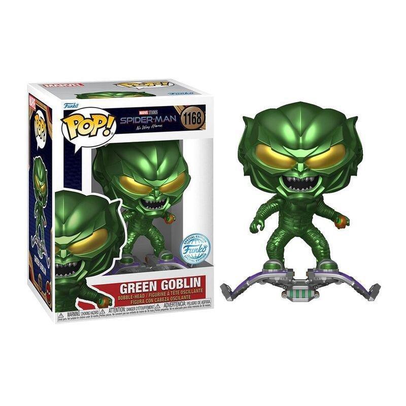 Funko Pop! Marvel Spider-Man No Way Home Green Goblin with Bomb 3.75-Inch Vinyl Figure, , large image number 2