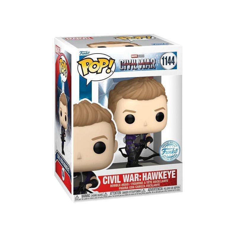 Funko Pop! Marvel Civil War BuildaScene Hawkeye 3.75-Inch Vinyl Figure, , large image number 1