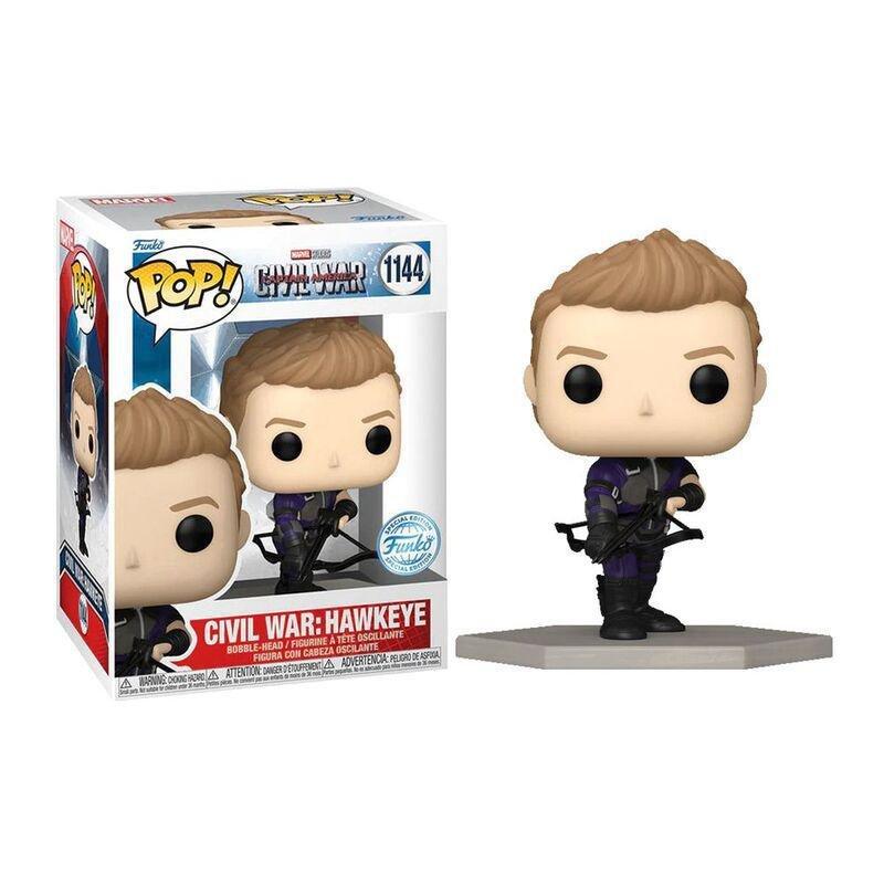 Funko Pop! Marvel Civil War BuildaScene Hawkeye 3.75-Inch Vinyl Figure, , large image number 2