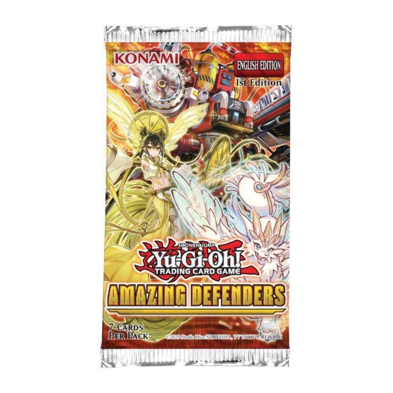YU GI OH - Yu-Gi-oh TCG Amazing Defenders Booster Set (7 Cards per Set) (Assortment - Includes 1)