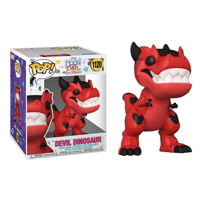 Funko Pop! Super Marvel Moon Girl And Devil Dinosaur Devil Dino 6.1-Inch Vinyl Figure, , large image number 1