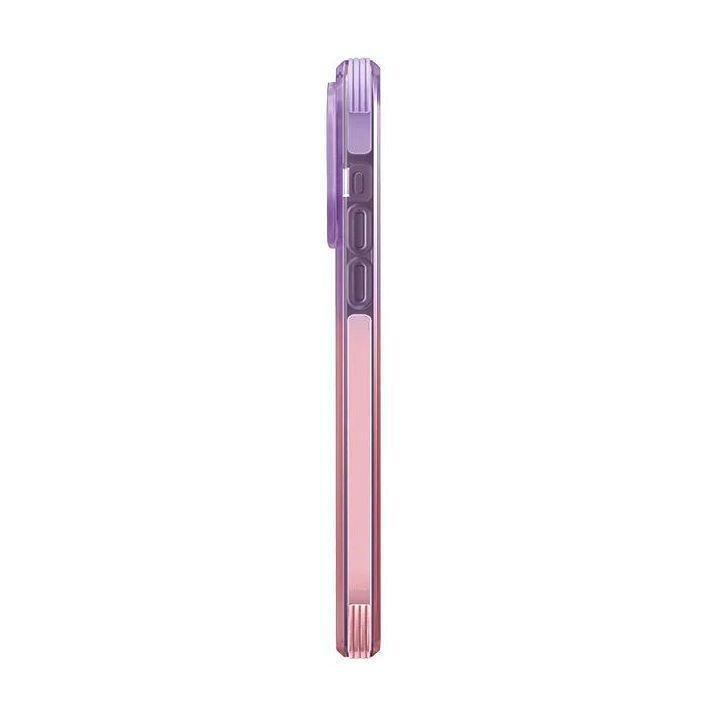 UNIQ - Uniq Hybrid Combat Duo Case for iPhone 14 Pro - Lilac (Lavender/Pink)