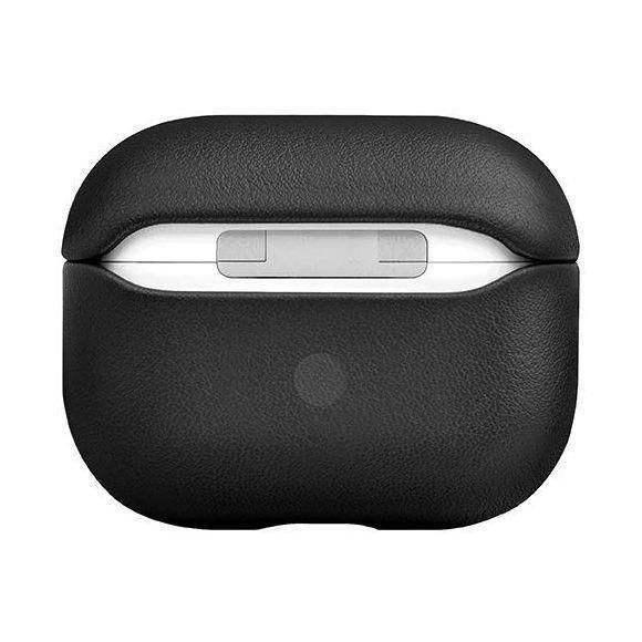 Uniq Terra Genuine Leather Case for AirPods Pro (2nd Gen) - Dallas Black (Dallas Black), , large image number 1