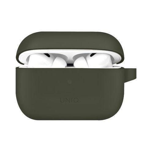 Uniq Vencer Silicone Hang Case for AirPods Pro (2nd Gen) - Moss Green (Green), , medium