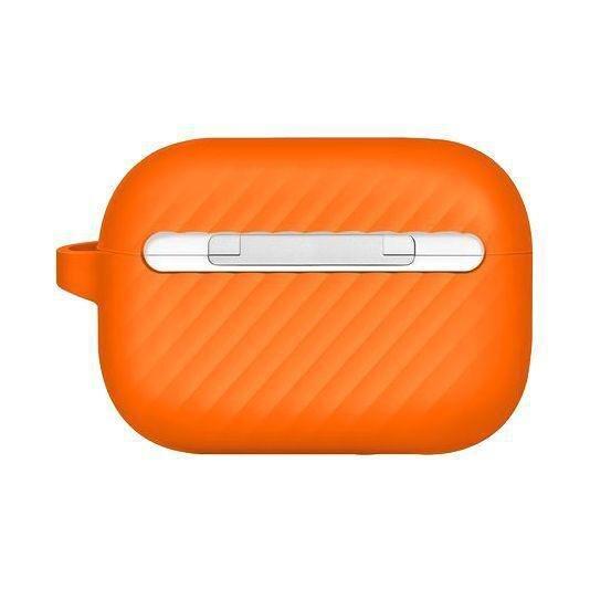 UNIQ - Uniq Vencer Silicone Hang Case for AirPods Pro (2nd Gen) - Burnt Orange (Orange)