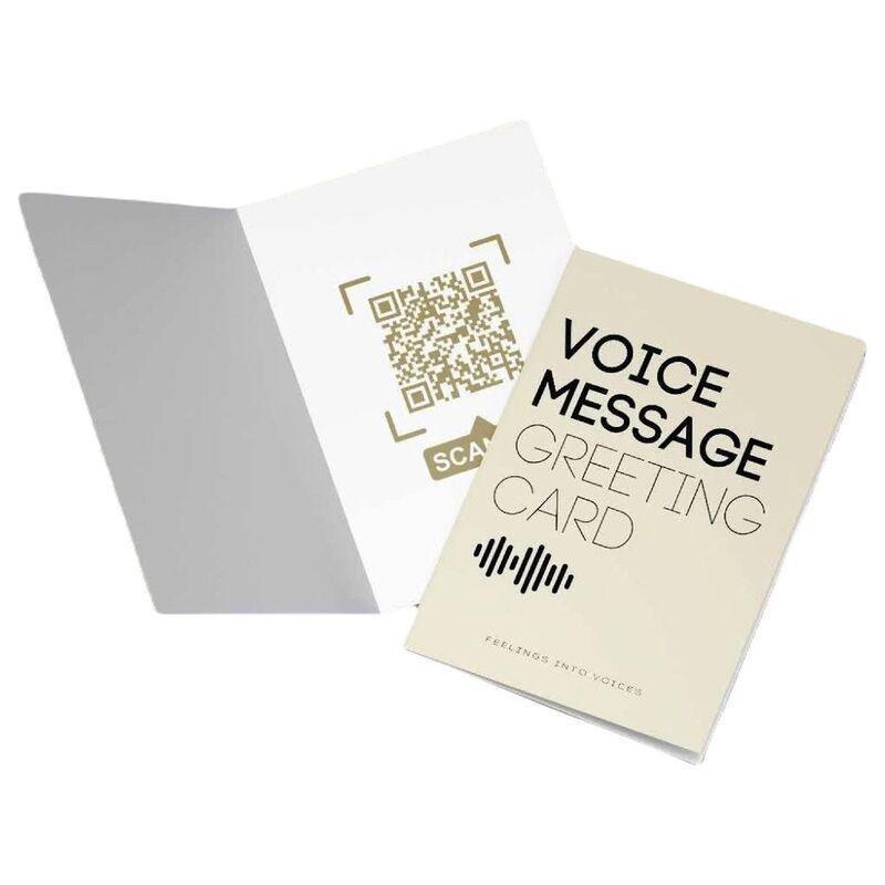 SAWT - Sawt Custom Voice Message Greeting Card 10 x 8 cm