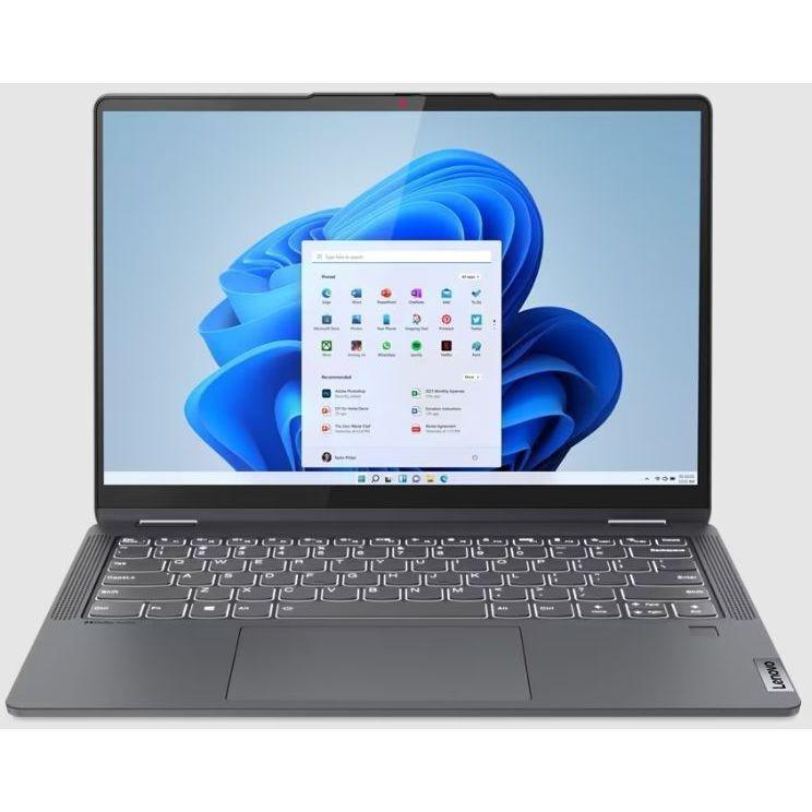 Lenovo Flex5 i5-SHD Laptop - 82R70076AX - Intel Core i5-1235U/8GB/512GB SSD/Intel Iris Xe Graphics/14-inch WUXGA/Windows 11 Home - Storm Grey, , large image number 0