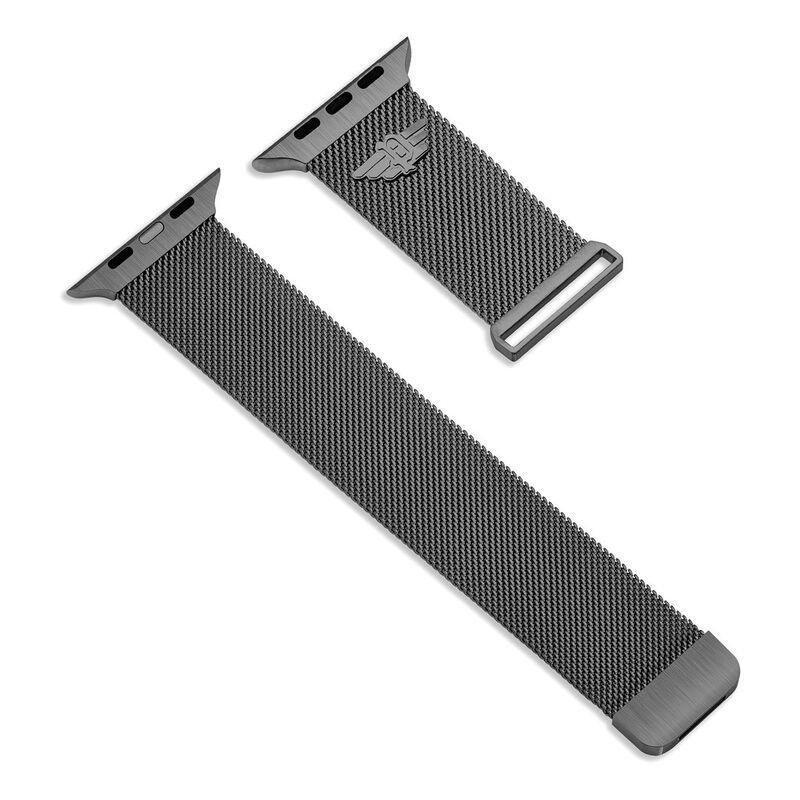 Police Mesh S Strap 38/40/41mm - Gun, , large image number 0