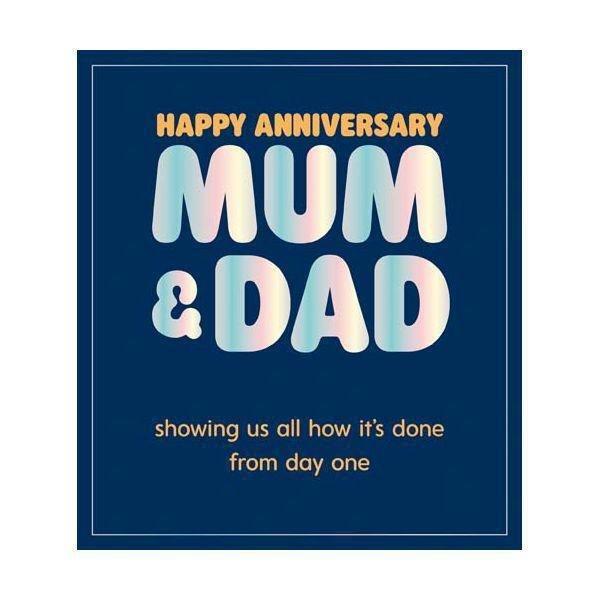 Pigment Fuzzy Duck Mum & Dad Showing Us How It's Done Greeting Card (17.6 x 16cm), , large image number 0