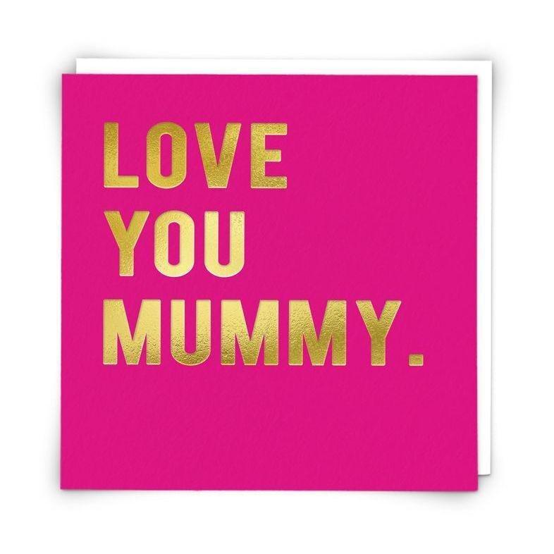 REDBACK CARDS - Redback Cards Love Mummy Greeting Card (17.6 x 13cm)