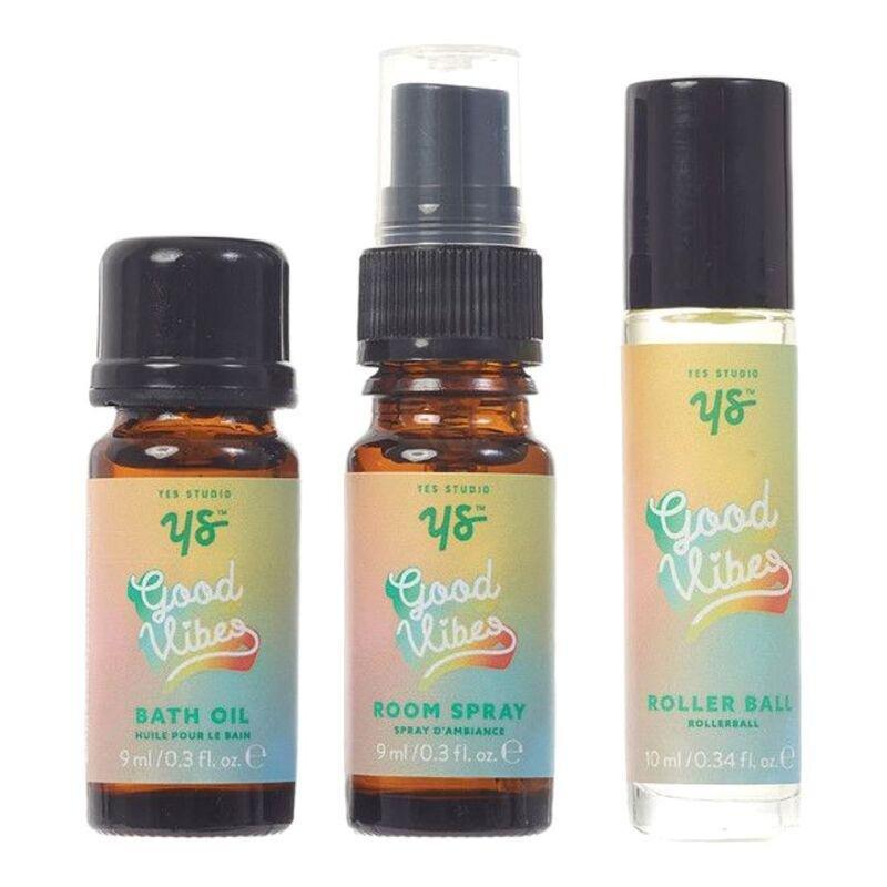 YES STUDIO - Yes Studio Good Vibes Set - Bath Oil Room Spray & Rollerball