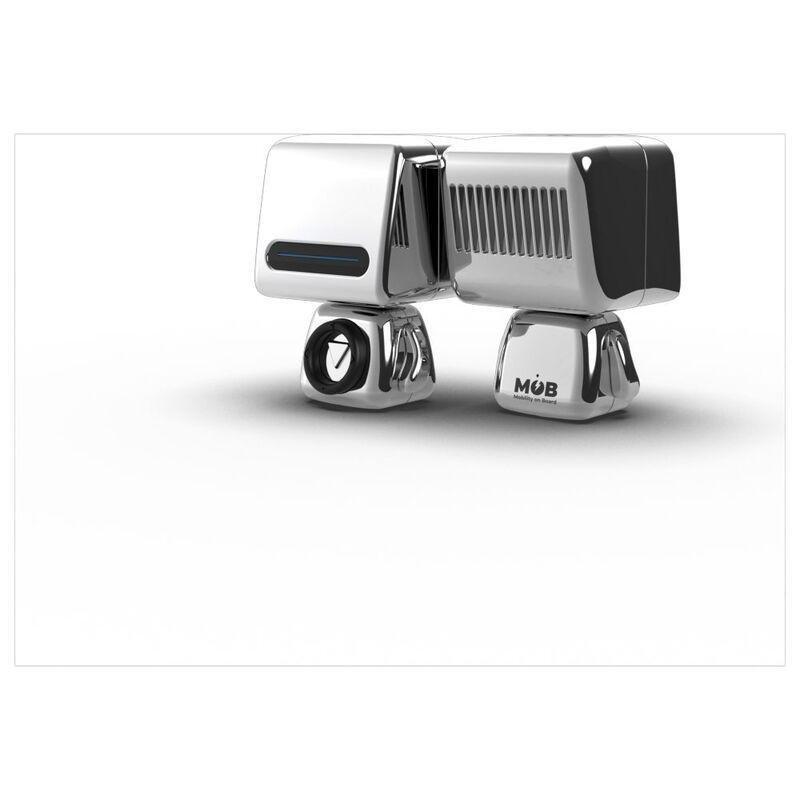Mobility On Board Astro Speaker Silver, , large image number 1