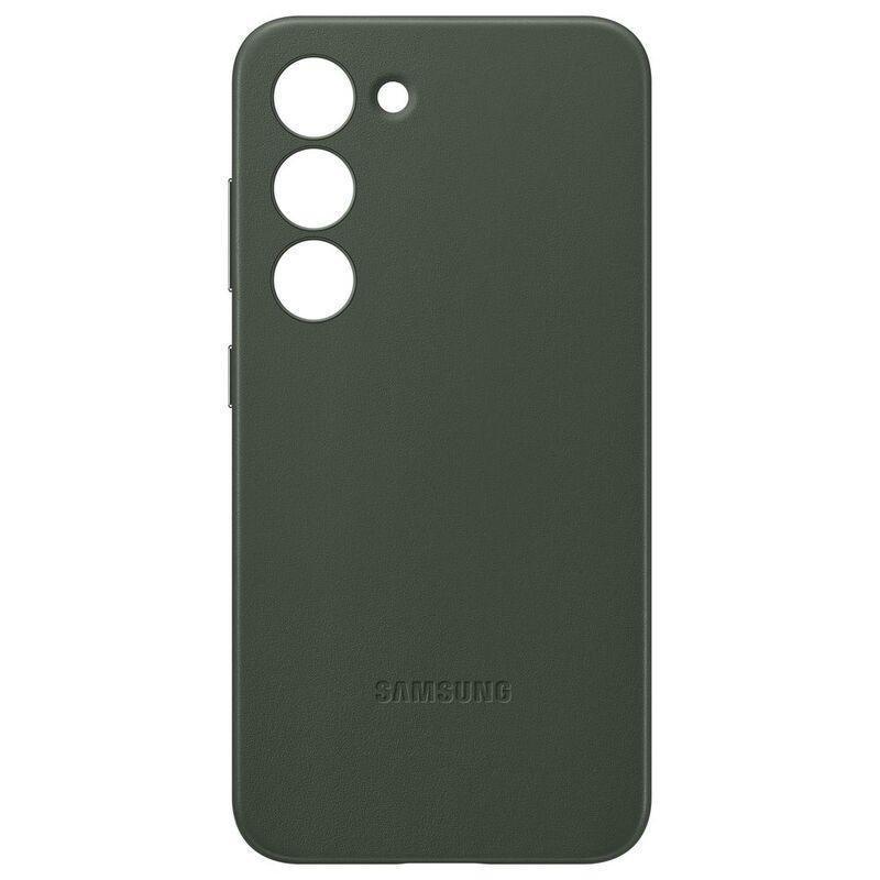 SAMSUNG - Samsung Galaxy S23 Leather Cover - Green