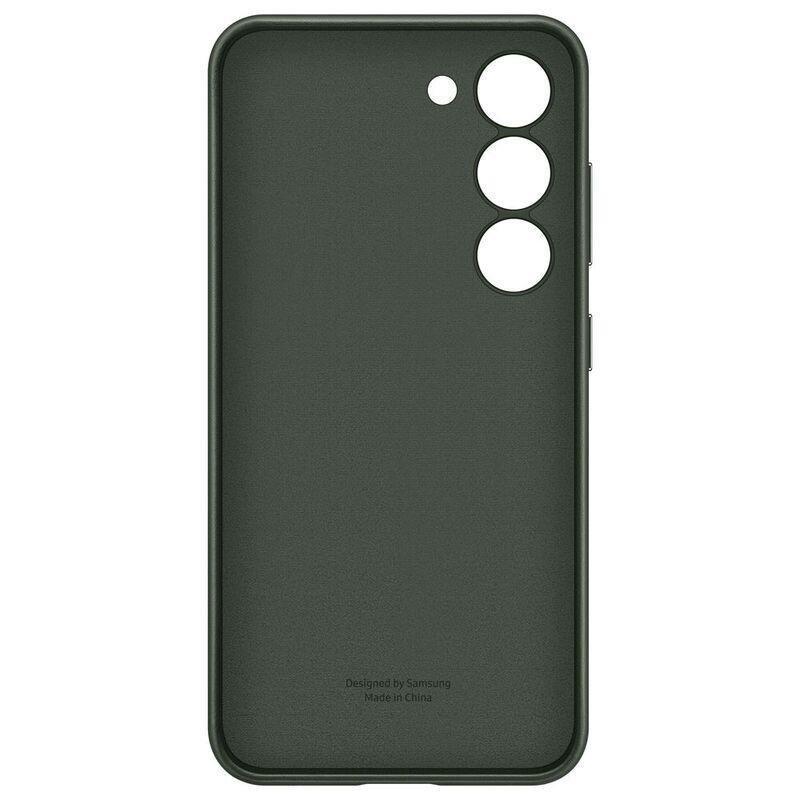 Samsung Galaxy S23 Leather Cover - Green, , large image number 3