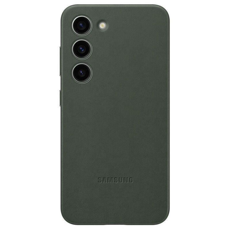 Samsung Galaxy S23 Leather Cover - Green, , large image number 5