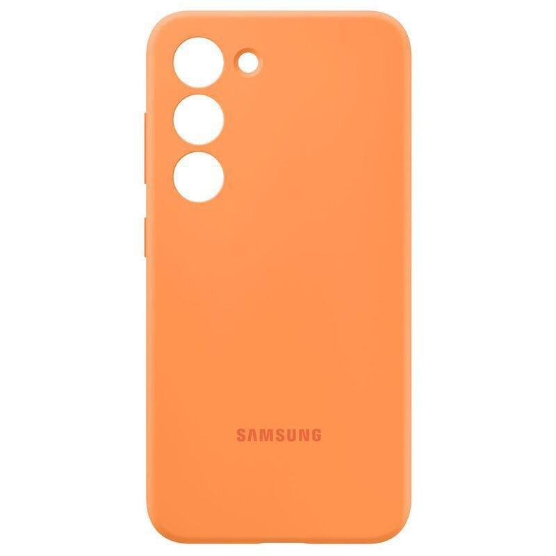 SAMSUNG - Samsung Galaxy S23 Silicone Cover - Orange