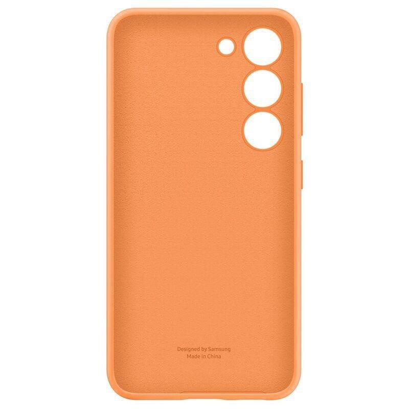 SAMSUNG - Samsung Galaxy S23 Silicone Cover - Orange