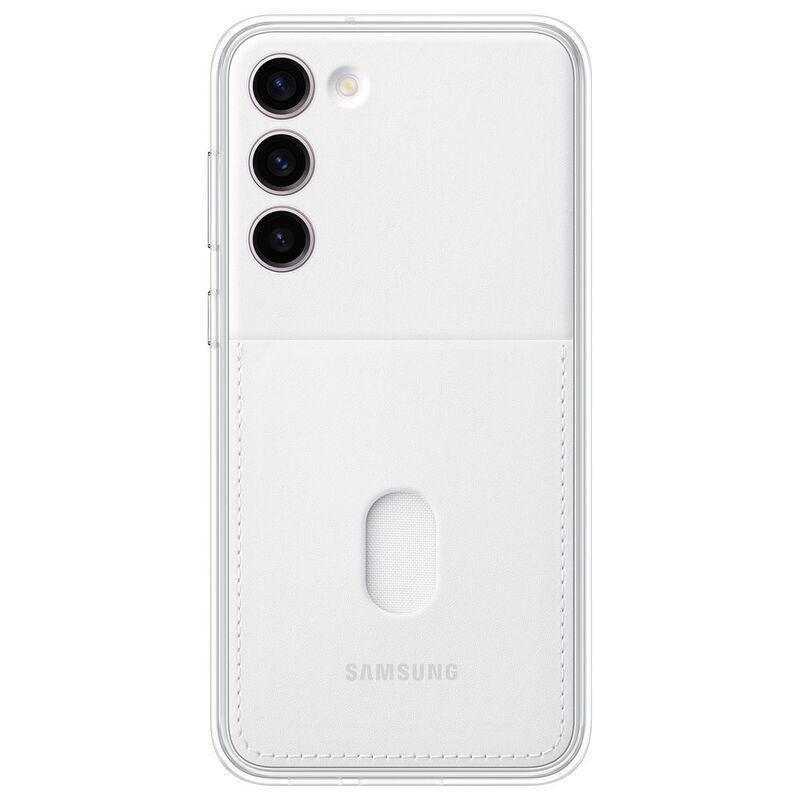 SAMSUNG - Samsung Galaxy S23+ Frame Cover - White