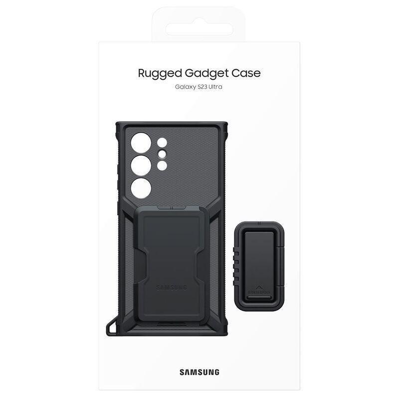 Samsung Galaxy S23 Ultra Rugged Gadget Case - Black, , large image number 1