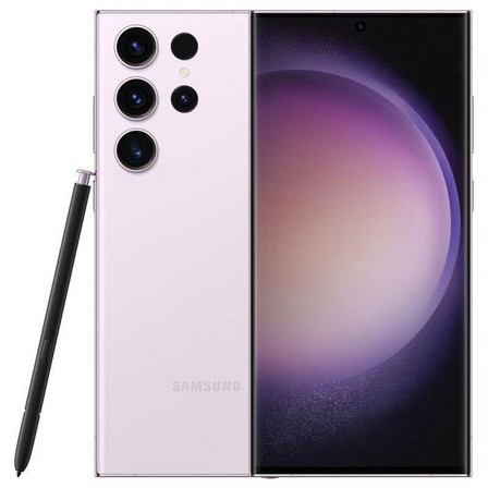 SAMSUNG - Samsung Galaxy S23 Ultra 5G Smartphone 256GB/12GB/Dual SIM + eSIM - Lavender