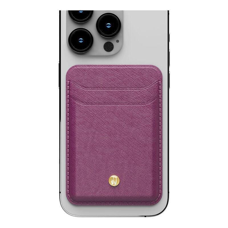 Levelo Bond MagSafe Card Holder Wallet - Purple, , large image number 1