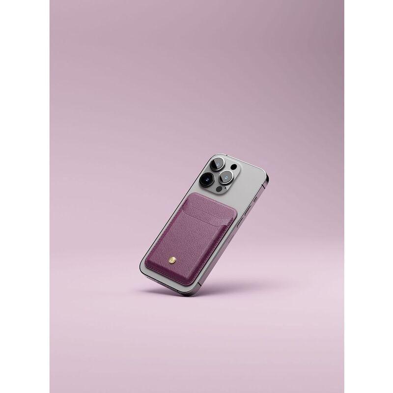 Levelo Bond MagSafe Card Holder Wallet - Purple, , large image number 3