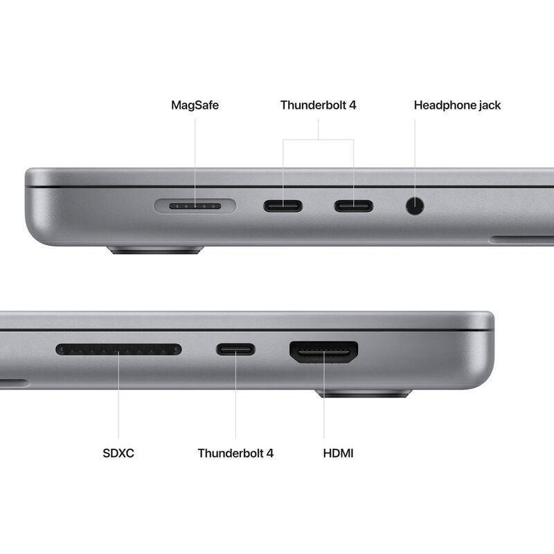 Apple Macbook Pro 16-Inch Apple M2 Pro Chip 12-Core/19-Core GPU/1TB SSD - Space Grey (English), , large image number 5