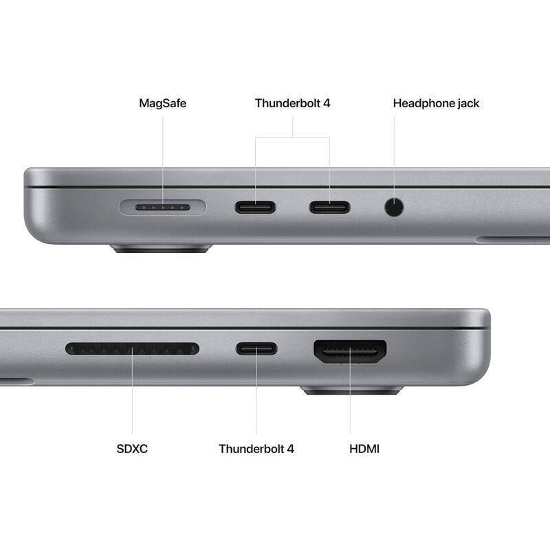 Apple Macbook Pro 14-Inch Apple M2 Pro Chip 10-Core CPU/16-Core GPU/512GB SSD - Space Grey (English), , large image number 5