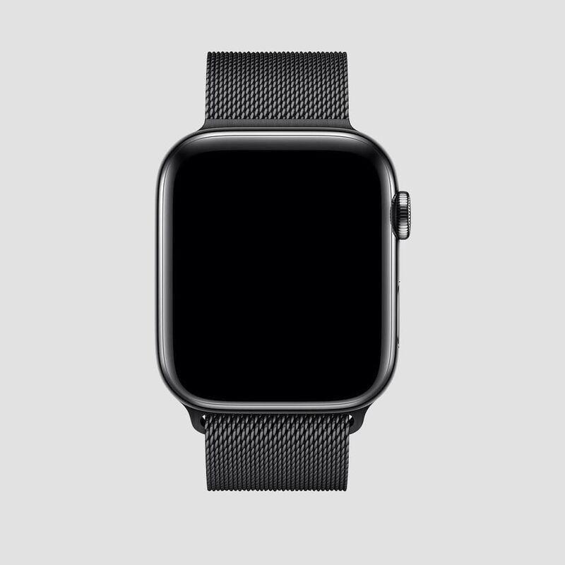 Gripp Stainless Steel Watch Strap 38/40mm - Black, , medium