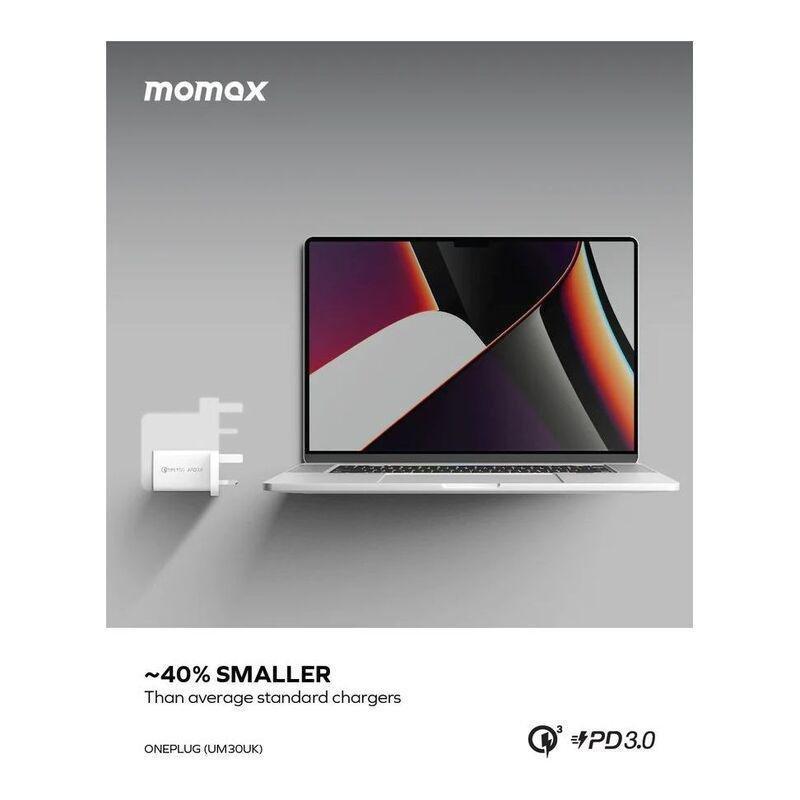 Momax OnePlug 67W 3-Port GaN Charger - White, , large image number 4
