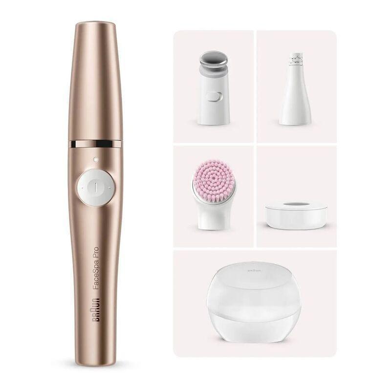 Braun FaceSpa Pro 921 3-in-1 Facial Epilating Cleansing & Skin Toning System with 5 Extras, , large image number 1