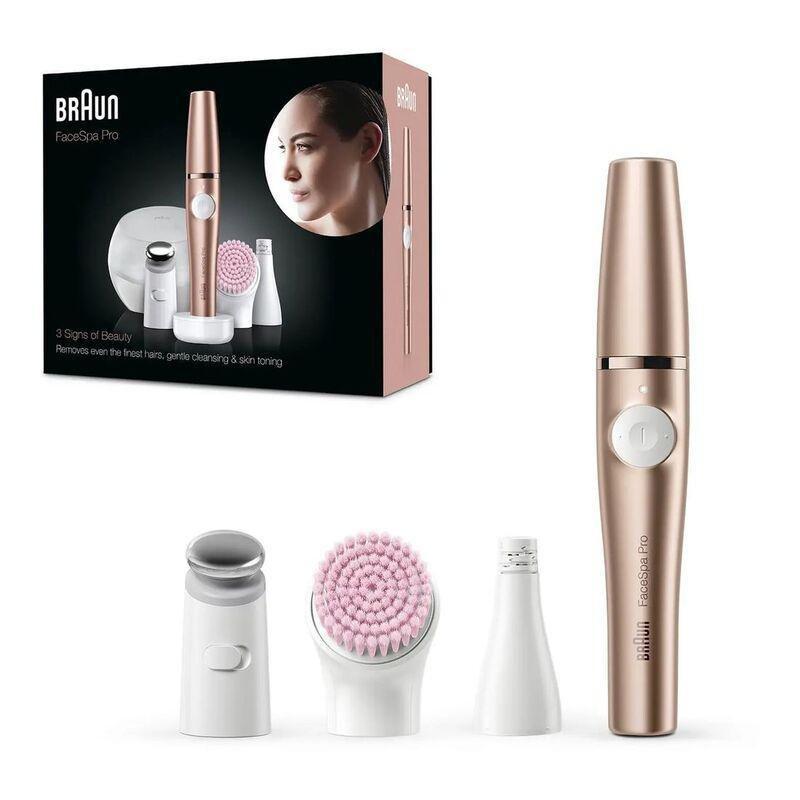 Braun FaceSpa Pro 921 3-in-1 Facial Epilating Cleansing & Skin Toning System with 5 Extras, , large image number 2
