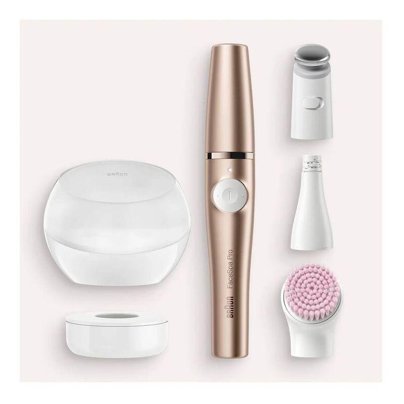 Braun FaceSpa Pro 921 3-in-1 Facial Epilating Cleansing & Skin Toning System with 5 Extras, , large image number 6