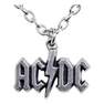 PLASTIC HEAD UK - AC/DC Big Flash Pendant Silver