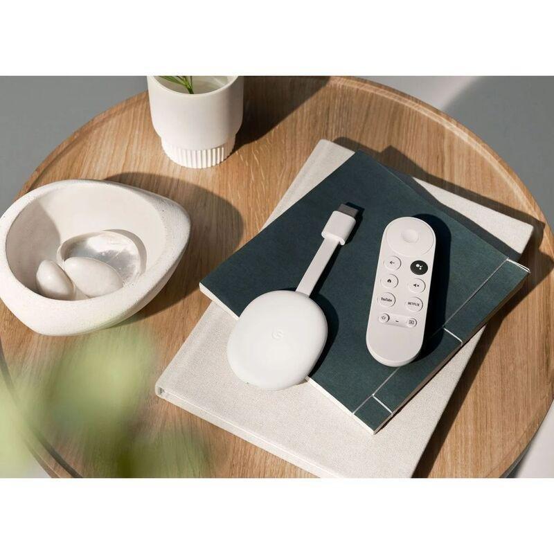 Google Chromecast with Google TV (HD Version) with Voice Remote - Snow, , large image number 3