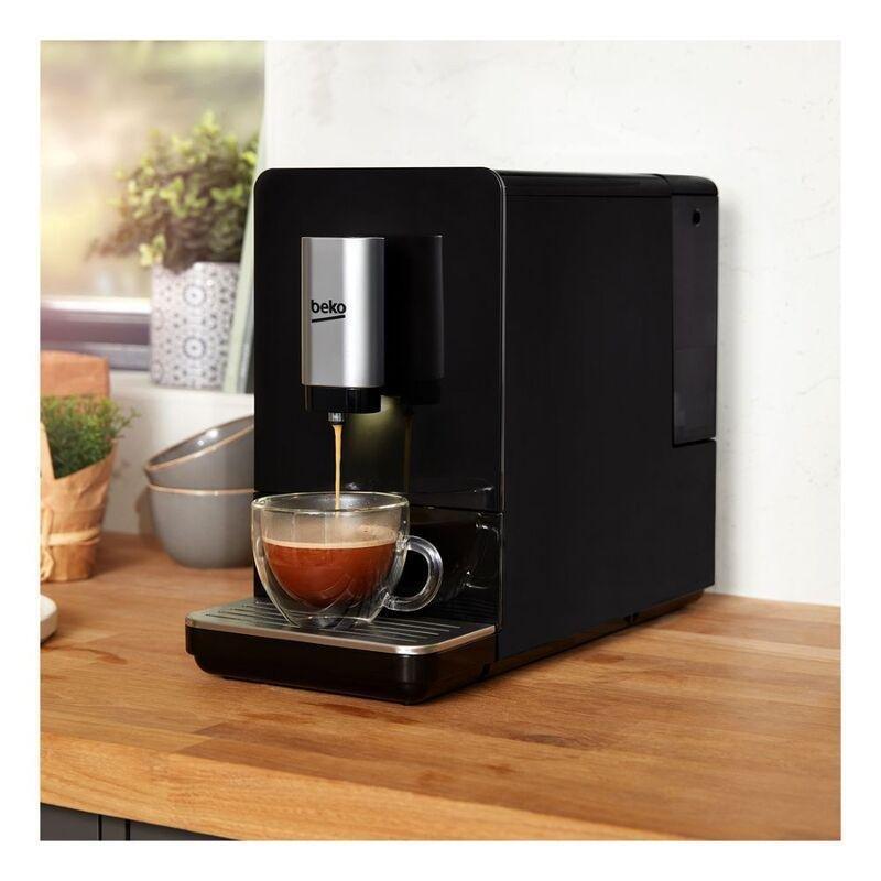 Beko Bean To Cup 19 Bar Pressure-Stainless Steel Coffee Machine With Pre-Brewing System & Removable 1.5L Water Tank (CEG3190B) - Black, , large image number 3