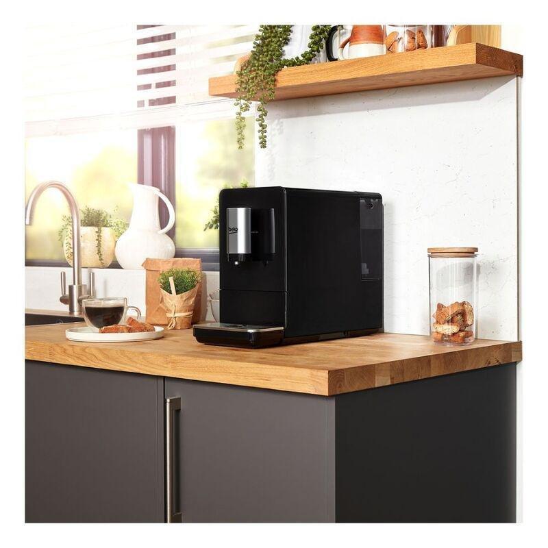 Beko Bean To Cup 19 Bar Pressure-Stainless Steel Coffee Machine With Pre-Brewing System & Removable 1.5L Water Tank (CEG3190B) - Black, , large image number 4