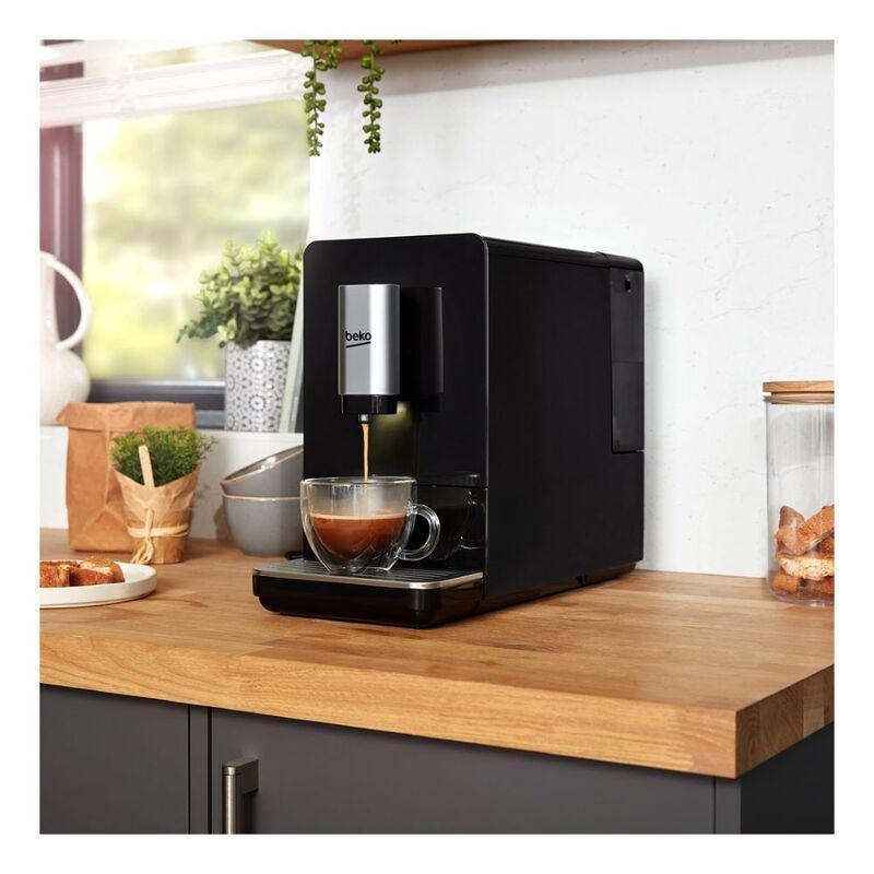 Beko Bean To Cup 19 Bar Pressure-Stainless Steel Coffee Machine With Pre-Brewing System & Removable 1.5L Water Tank (CEG3190B) - Black, , large image number 5