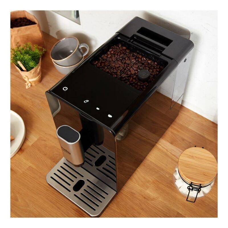 Beko Bean To Cup 19 Bar Pressure-Stainless Steel Coffee Machine With Pre-Brewing System & Removable 1.5L Water Tank (CEG3190B) - Black, , large image number 6