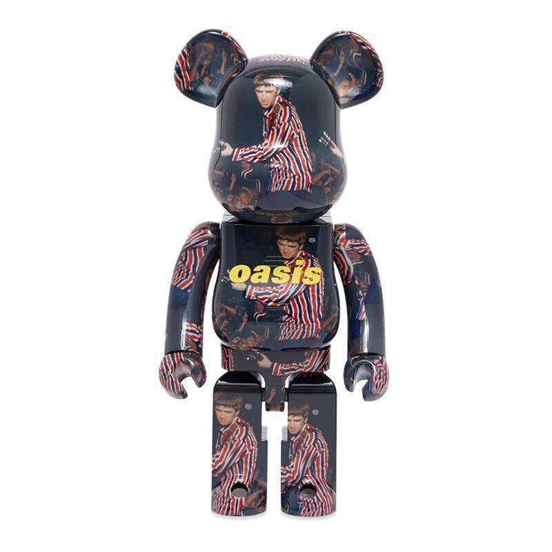 Bearbrick 1000&#37; Oasis Knebworth 1996 Noel Figure (72cm), , large image number 0