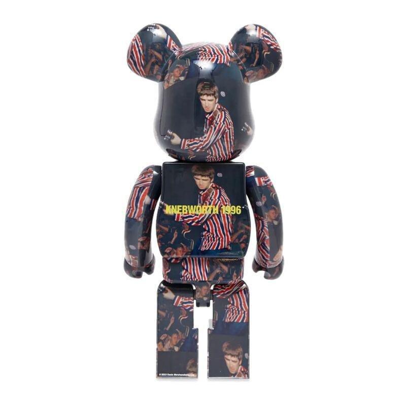 Bearbrick 1000&#37; Oasis Knebworth 1996 Noel Figure (72cm), , large image number 1