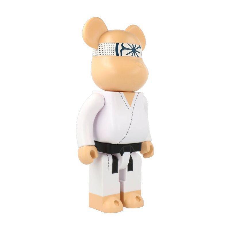 Bearbrick 400&#37; Cobra Kai Miyagi Do Karate Figure (28cm), , large image number 1