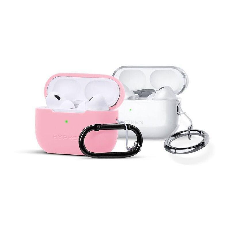 HYPHEN Cion Case with Oval and Ring Carabiner for AirPods Pro (2nd Gen) - Pink, , medium