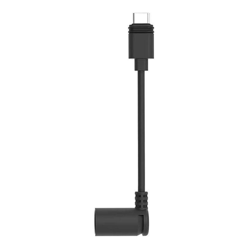 Ring Barrel Plug to USB-C Adapter for Barrel Plug Solar Panels and USB-C Cameras - Black, , large image number 0