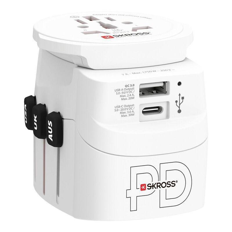 Skross Pro Light USB AC30PD World Adapter, , large image number 1