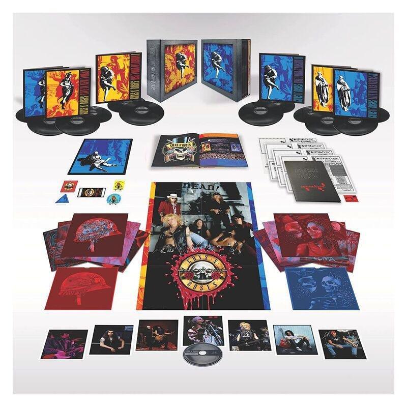 UNIVERSAL MUSIC - Use Your Illusion I & II Super Deluxe Boxset (12 LP + 1 Blu-Ray) (Limited Edition) | Guns N Roses
