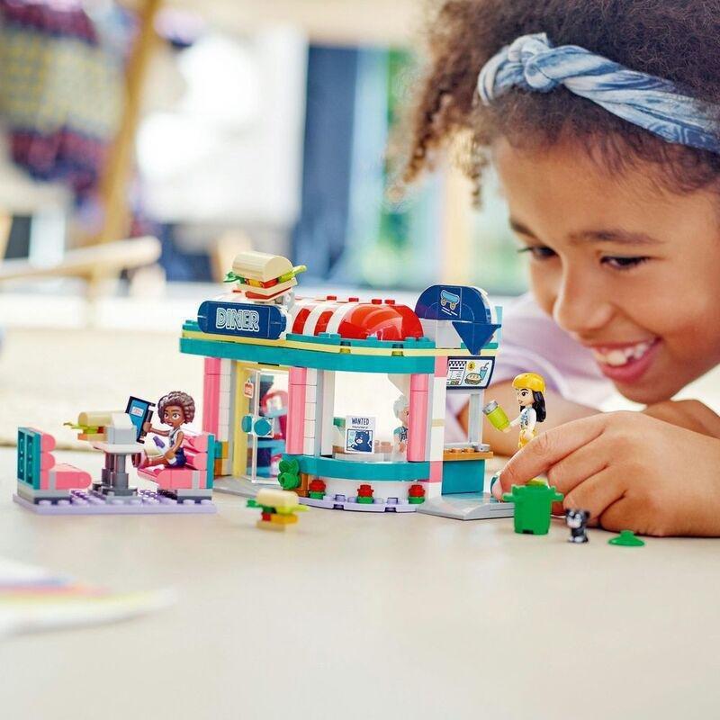 LEGO Friends Heartlake Downtown Diner 41728 (346 Pieces), , large image number 1