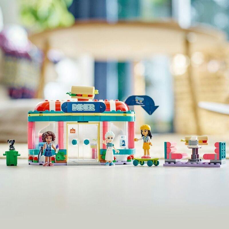 LEGO Friends Heartlake Downtown Diner 41728 (346 Pieces), , large image number 3