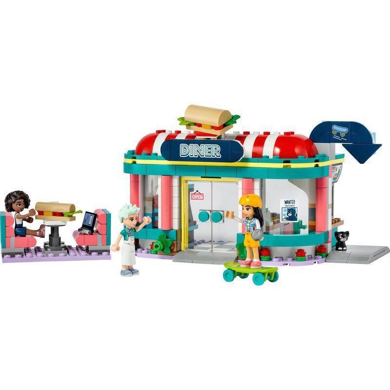 LEGO Friends Heartlake Downtown Diner 41728 (346 Pieces), , large image number 4