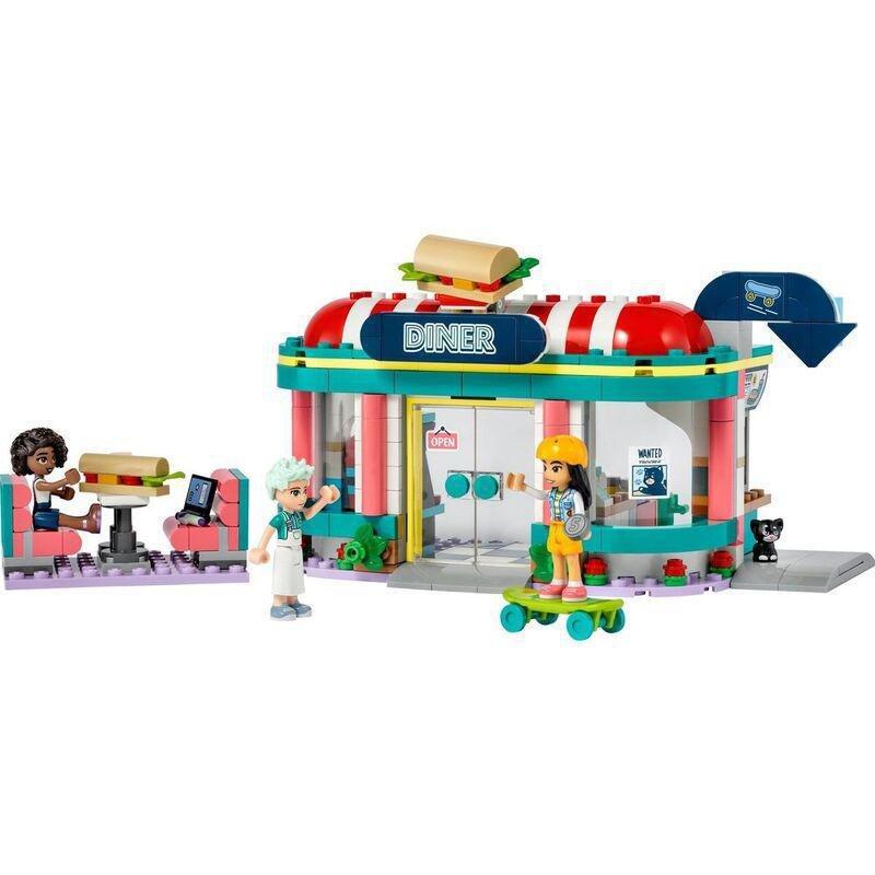 LEGO - LEGO Friends Heartlake Downtown Diner 41728 (346 Pieces)